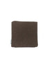 By Carmont Wren cushion cover in Coffee, 50 x 50cm, flat lay
