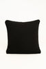 By Carmont Wren cushion cover in Sable, plumped front view on a white background