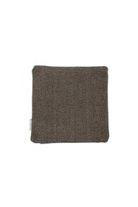 By Carmont Wren cushion cover in Topaz, 50 x 50cm, flat lay