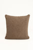 By Carmont Wren cushion cover in Topaz, plumped front view on a white background