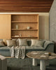 Designer cushions and throws in a contemporary nz home