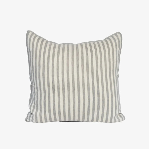 Eadie Lifestyle Drift cushion in White/Pistachio, 50 x 50cm square, shown front on