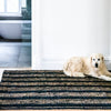 Jones Stripe jute rug