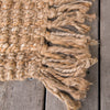 Fringed Natural Jute Rug