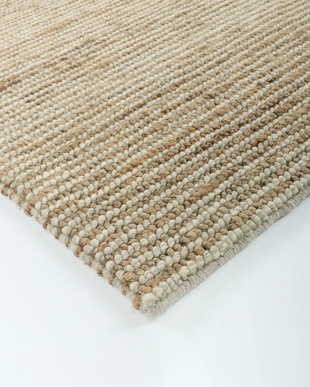 Baya Lima Floor Rug - Sand/Natural | Jute and Wool Blend– Ink & Brayer ...