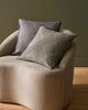 Blue cushions on a stylish chair, by Weave Home nz