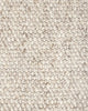 Close up of the Baya woven textural floor rug 'Omaha' in colour 'Pebble' 