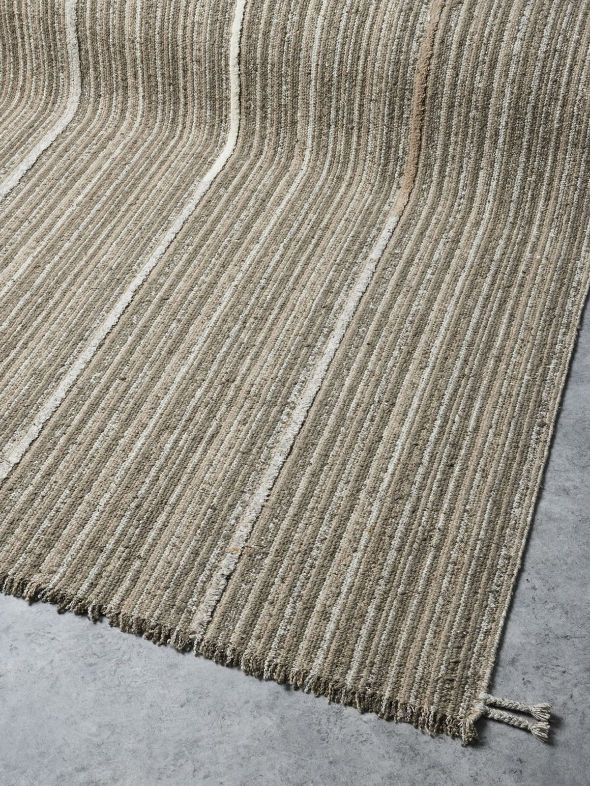 Tribe Home Inca Rug - Olive Brown | 100% NZ Wool– Ink & Brayer Australia