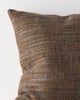 Close-up of the woven texture on the Weave Home Castel cushion in Auburn.