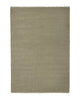 Weave Home Jacqueline wool rug in Pumice on a plain background, shown flat with fringed ends