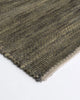 Baya khaki green 'Boardwalk' wool blend floor rug